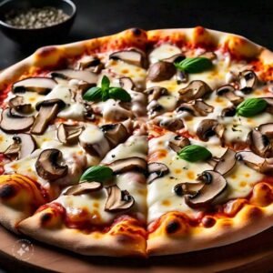 Mushroom Cheese Pizza