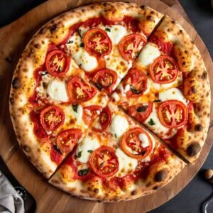 Tomato Loaded Cheese Pizza